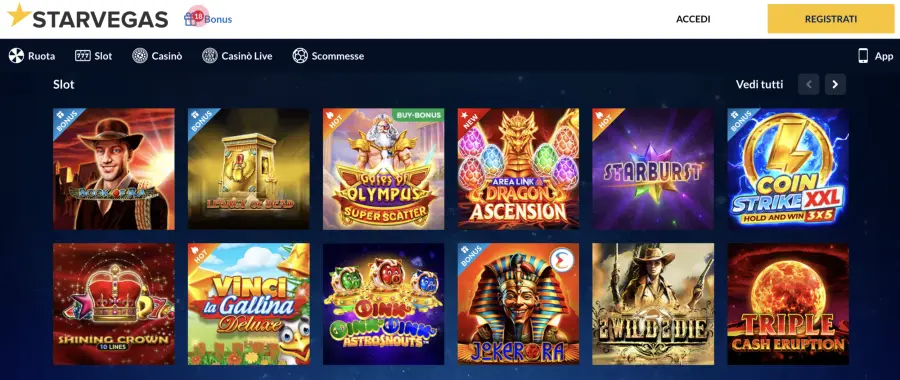 Online casino non aams main